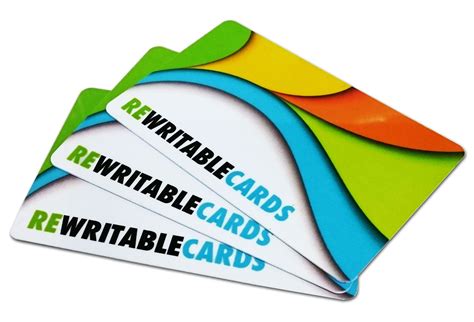 rewritable id cards